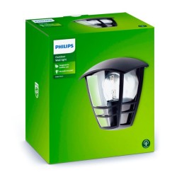 Aplique de Pared Philips 15387/30/16 Negro Aluminio 60 W E27