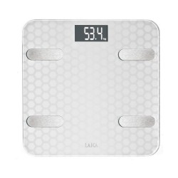 Báscula Digital de Baño LAICA PS7011 Blanco Vidrio