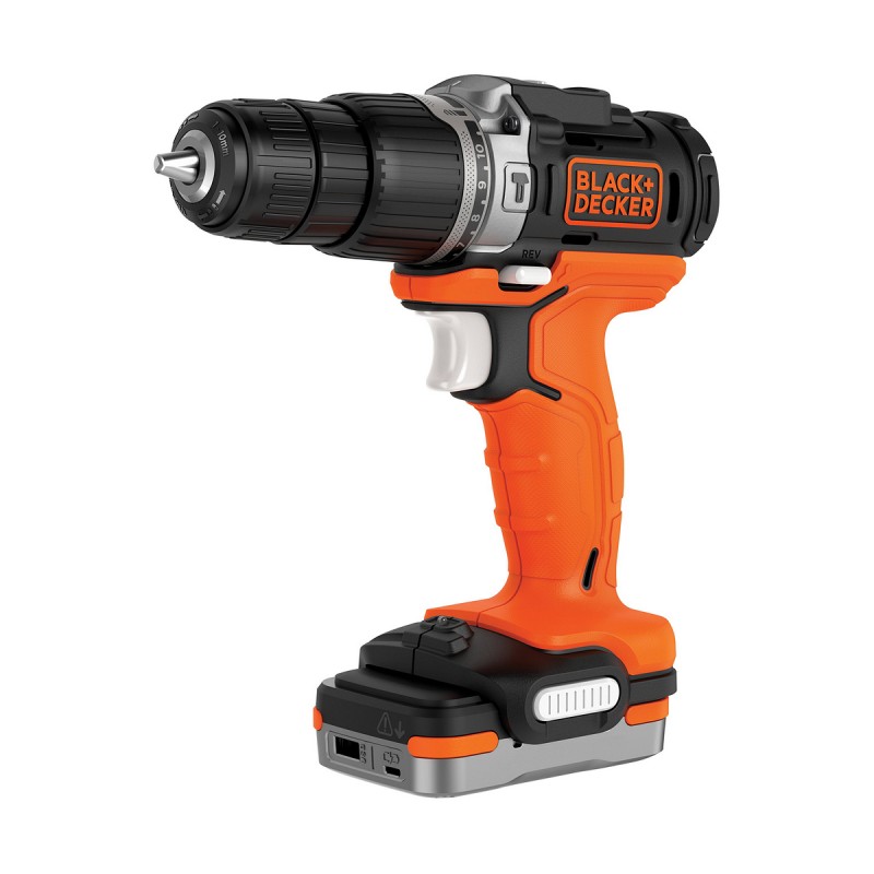 Taladro Percutor Black & Decker BDCHD12S1-XJ 12V 1,5 Ah 12 V