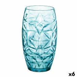 Vaso Oriente Azul Vidrio...