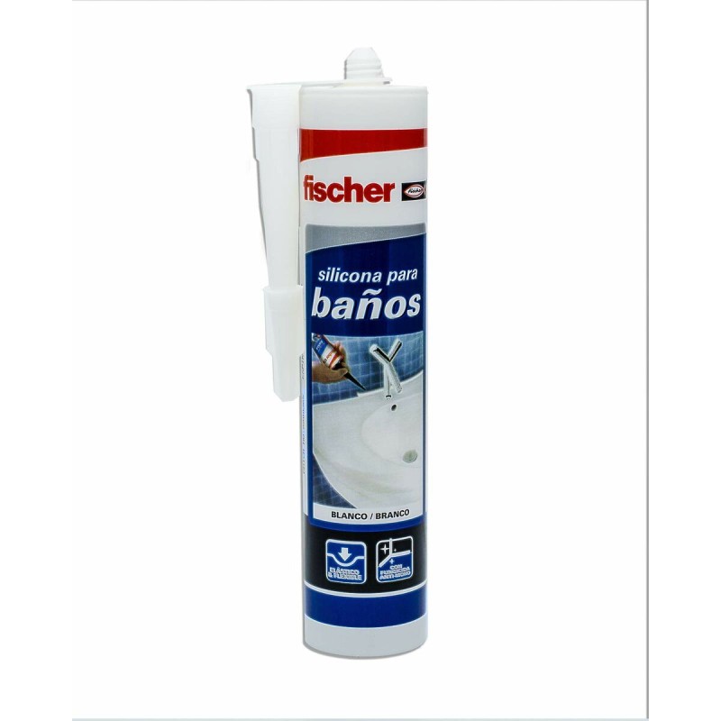 Silicona Fischer Blanco 300 ml