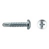 Tornillo autoroscante CELO 4,8 x 22 mm Tornillo para chapa de metal 250 Unidades Zincado