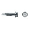 Tornillo autoroscante CELO 5,5 x 19 mm Tornillo para chapa de metal 500 Unidades Zincado