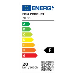 Foco Proyector EDM 6400 K 20 W 1400 lm