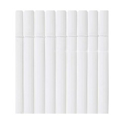 Cañizo Nortene Plasticane Oval 1 x 3 m Blanco PVC