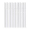 Cañizo Nortene Plasticane Oval 1 x 3 m Blanco PVC