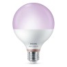 Bombilla LED Philips Wiz G95 Smart Full Colors F 11 W E27 1055 lm (2200K) (6500 K)