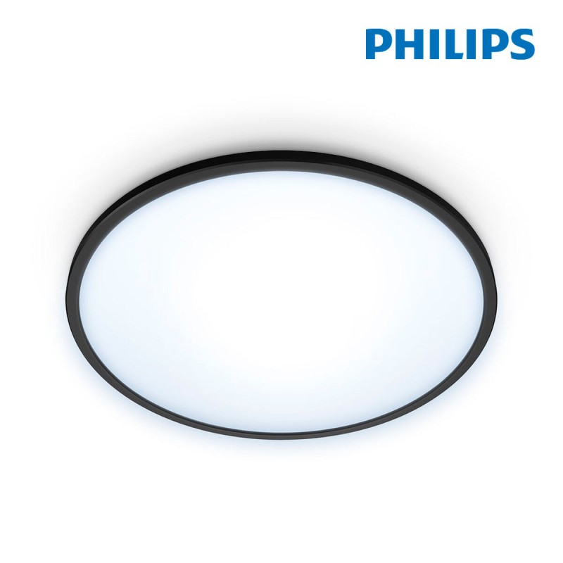 Lámpara de Techo Philips Wiz 16 W 29,2 x 2,3 cm Negro Multicolor Aluminio (2700 K) (6500 K) 16 W