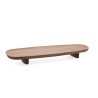 Bandeja de Aperitivos Bidasoa Bambu Marru00f3n Madera 45 x 15,5 x 4,8 cm