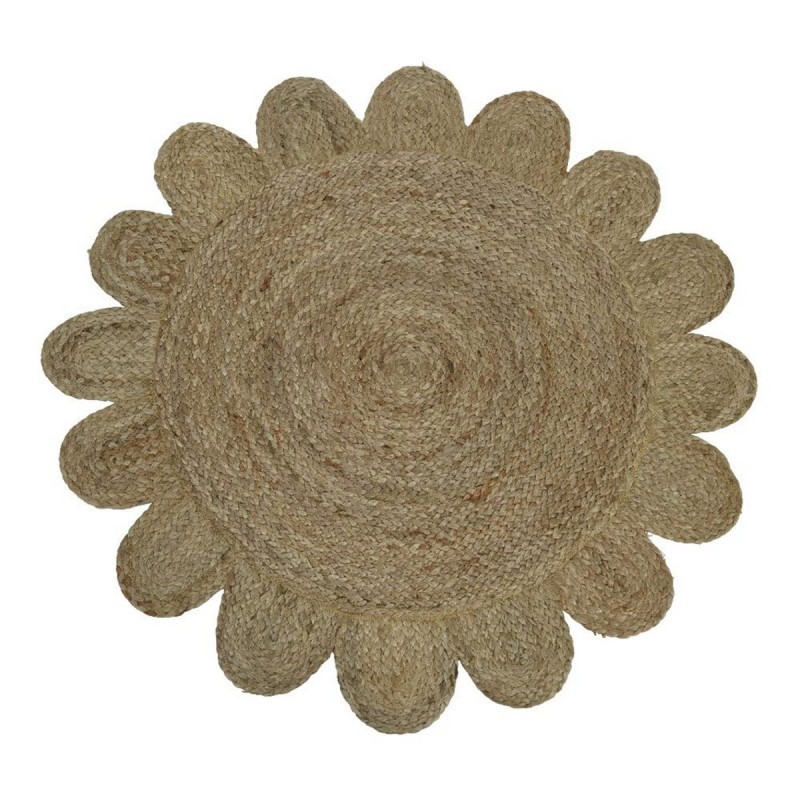 Alfombra Decoris Ø 90 cm Natural Redondo Yute