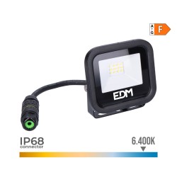 Foco LED EDM 70400 Black Series Negro F 2100 W 10 W 800 lm 9,2 x 8,1 x 2,7 cm (6400 K)