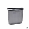 Bote Quid City Con Tapa Dispensador 1,8 L Gris Plu00e1stico (12 Unidades)