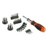 Juego de puntas con destornillador Black & Decker BDHT0-62130 29 Piezas