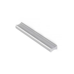 Tirador Rei 2279 Mate Plateado Aluminio 4 Unidades (12 x 0,9 x 1,7 cm)