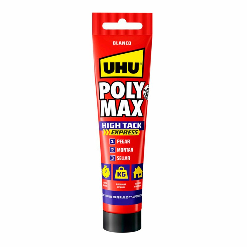 Sellador/Adhesivo UHU 6312920 Poly Max High Tack Epress 165 g Blanco