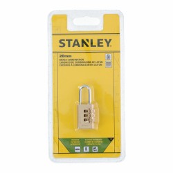 Candado de combinación Stanley Latón (2 cm)