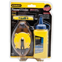 Kit de tiralíneas Stanley Powerwinder 0-47-465 30 m