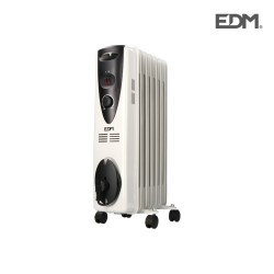 Radiador de Aceite (7 cuerpos) EDM Blanco 1500 W