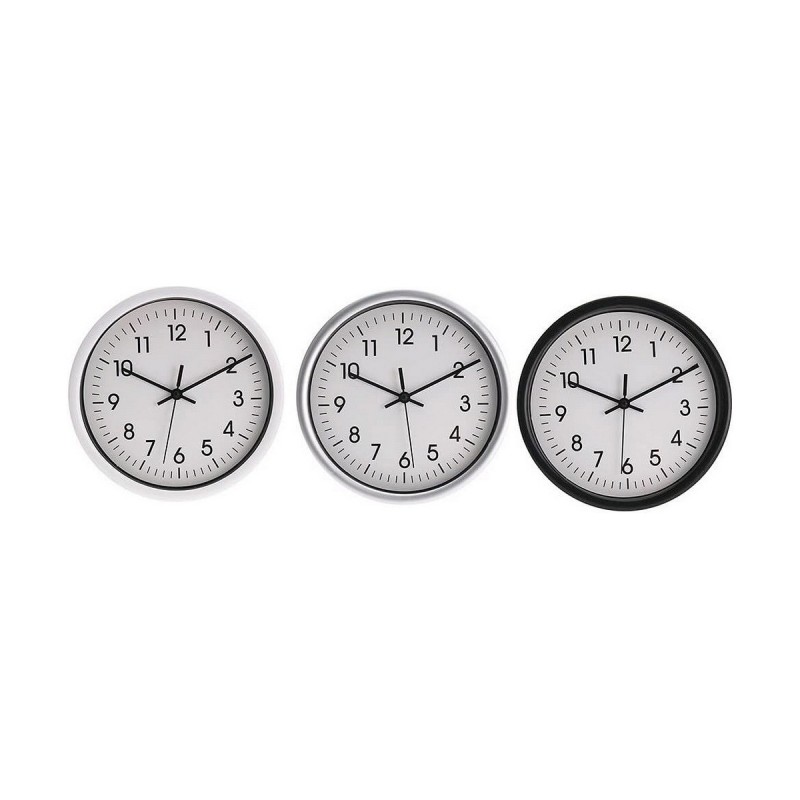 Reloj de Pared EDM Redondo Ø 20 x 4 cm PVC