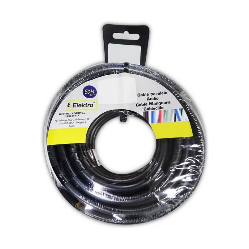 Cable EDM 3 x 1,5 mm Negro 15 m