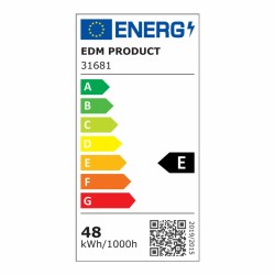 Tubo LED EDM 31681 A E 48 W 4200 Lm (6400 K)