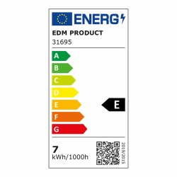 Tubo LED EDM 31695 A E 7 W 600 lm (4000 K)