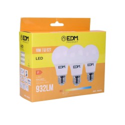 Pack de 3 bombillas LED EDM...