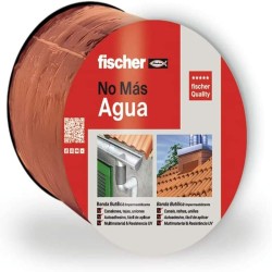 Cinta Adhesiva Fischer Marrón Teja 10 m x 10 cm