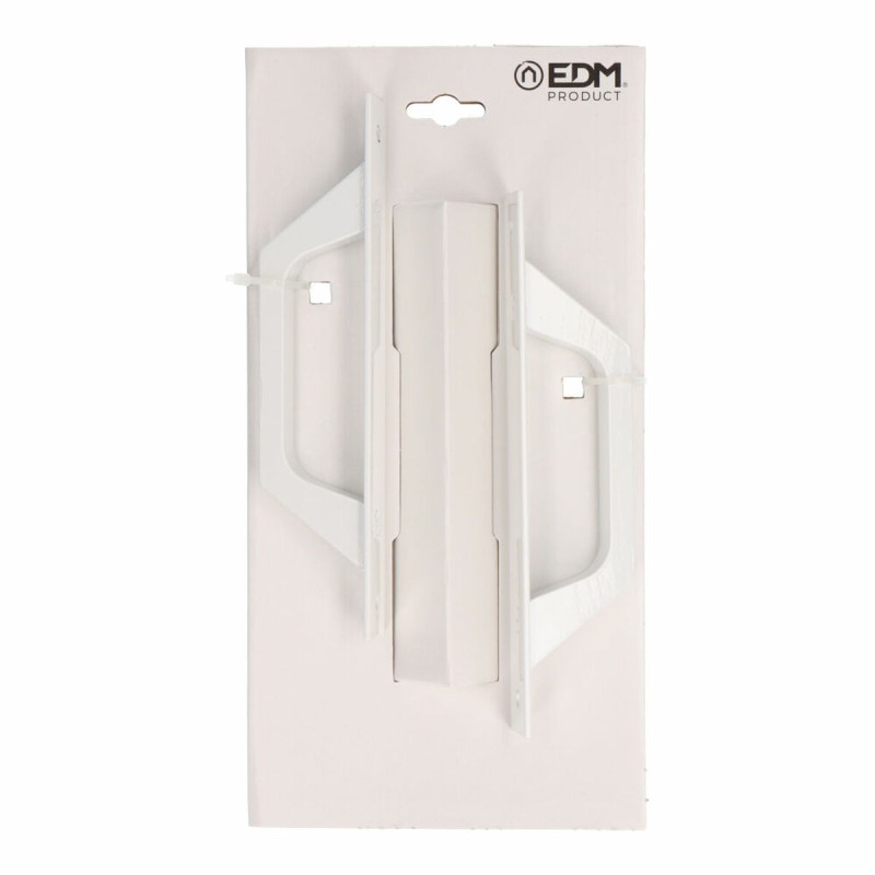 Asas EDM 6804 Recta Blanco Aluminio 2 Unidades 200 x 25 mm