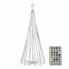 Árbol de Navidad Lumineo 490772 Luz LED Exterior Multicolor 60 x 60 x 150 cm