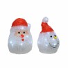 Figura Decorativa Lumineo 491239 LED Interior Santa Claus 10,5 x 10,5 x 15 cm