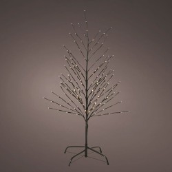 Árbol de Navidad 493459 LED Batería Negro Ø 80 x 150 cm