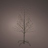 Árbol de Navidad 493459 LED Batería Negro Ø 80 x 150 cm