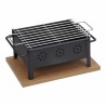 Barbacoa Portátil Sauvic 2905 Sobremesa 25 x 20 cm Hierro