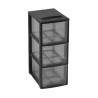 Organizador Mondex Mini Empire A5 Negro Plástico 19 x 26 x 46 cm 3 cajones