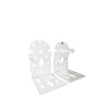 Soporte para toldo Micel TLD08 Blanco 6,5 x 8,6 x 10,8 cm Eje 2 Piezas