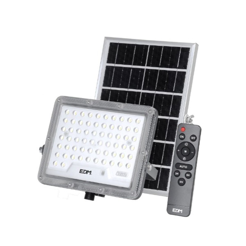 Foco Proyector EDM 31856 Slim Gris 50 W 600 lm Solar (6500 K)