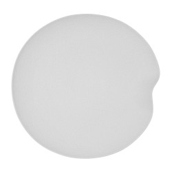 Bandeja de Aperitivos Bidasoa Fosil Blanco Ceru00e1mica Alu00famina 31,4 x 31,2 x 4 cm (4 Unidades)