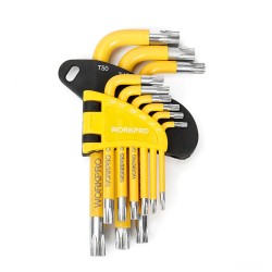 Juego Llaves Torx Workpro 9...