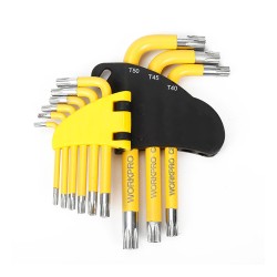 Juego Llaves Torx Workpro 9 Piezas