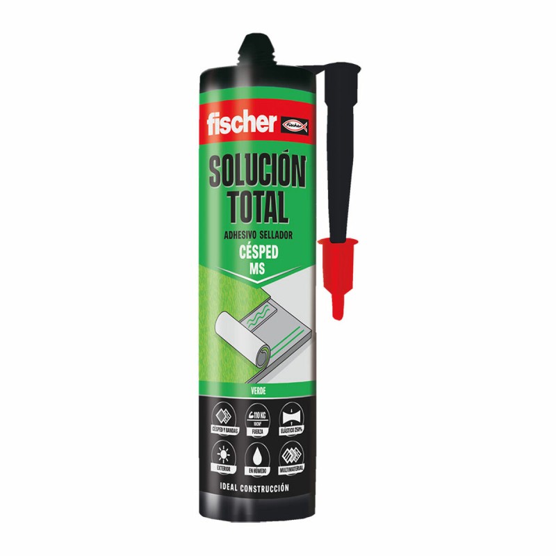 Sellador/Adhesivo Fischer Solución Total 572480 Verde 290 ml Césped