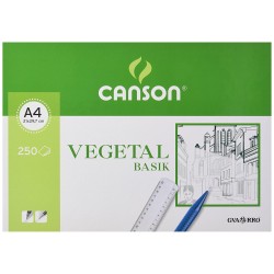 Papel Vegetal Canson Basik A4 90 g/m² 210 x 297 mm