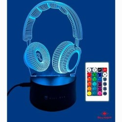 Lámpara de escritorio Roymart Multicolor Auriculares