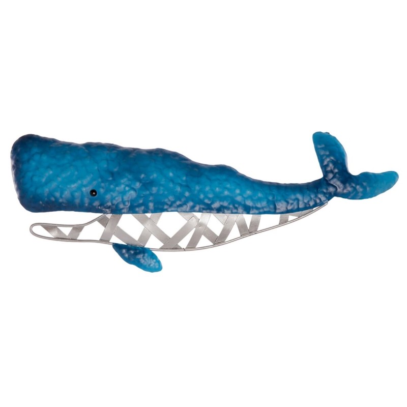 Cuadro Ballena 46 x 12 cm Metal