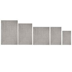 Alfombra de Exterior Quadro 230 x 160 x 0,5 cm Gris