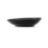 Plato Hondo Bidasoa Fosil Negro Ceru00e1mica Cuadrado 21,9 x 21,7 x 4,8 cm (6 Unidades)