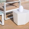 Mesa auxiliar Penta Blanco Polietileno 40 x 33 x 38,5 cm