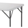 Mesa Plegable Blanco HDPE 87 x 87 x 74 cm