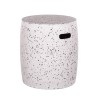 Taburete Terrazzo Blanco 40 x 40 x 45 cm