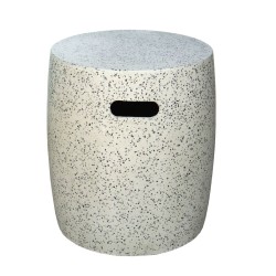 Taburete Terrazzo Negro 40 x 40 x 45 cm